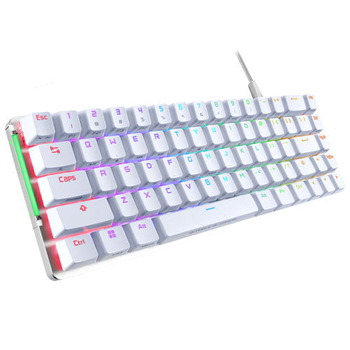 Asus ROG FALCHION ACE Compact 65% Mechanical RGB Gaming Keyboard, Wired (Dual USB-C), ROG NX Red Switches, Per-key RGB Lighting, Touch Panel, White Edition Asus ROG FALCHION ACE Compact 65% Mechanical RGB Gaming Keyboard, Wired (Dual USB-C), ROG NX Red Switches, Per-key RGB Lighting, Touch Panel, White Edition